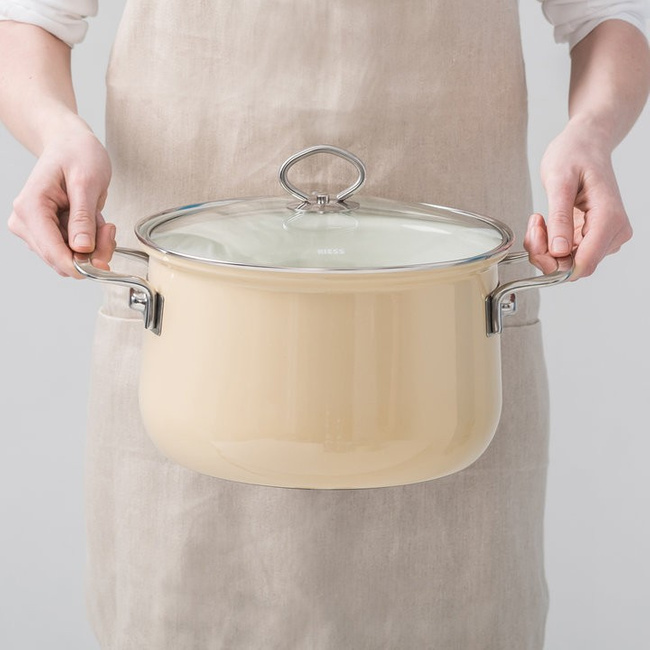 Garnek wysoki 16cm 1,5l Cappuccino - Riess