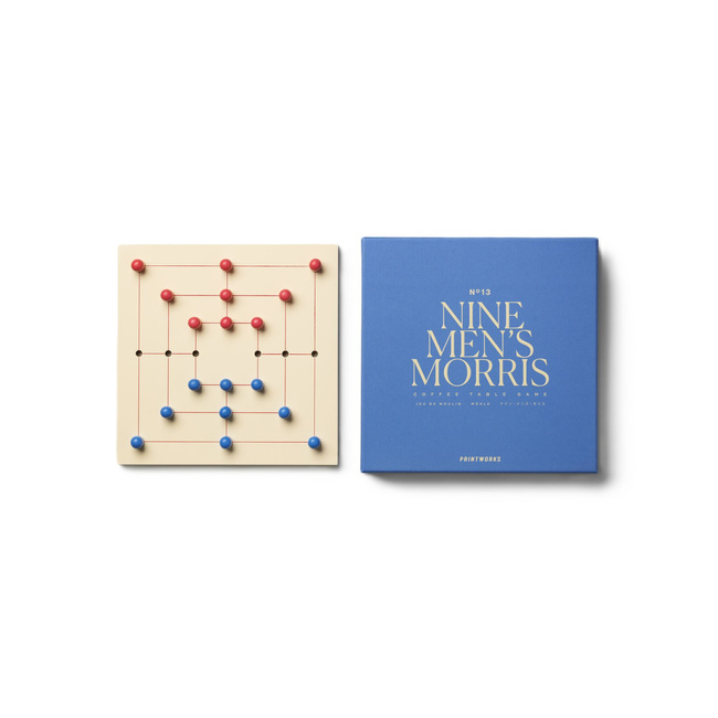 Nine mens morris games - Printworks