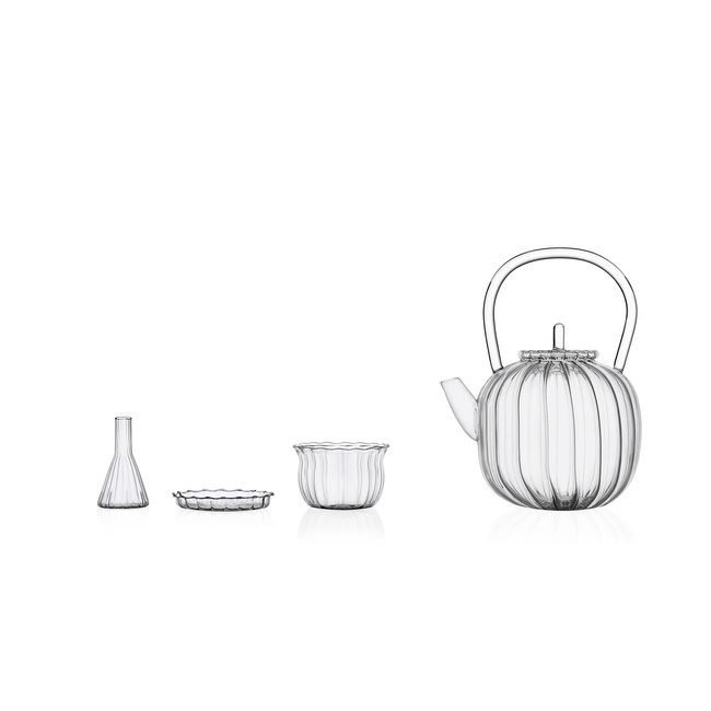filiżanki do herbaty 420 ml Clear - Ichendorf Milano