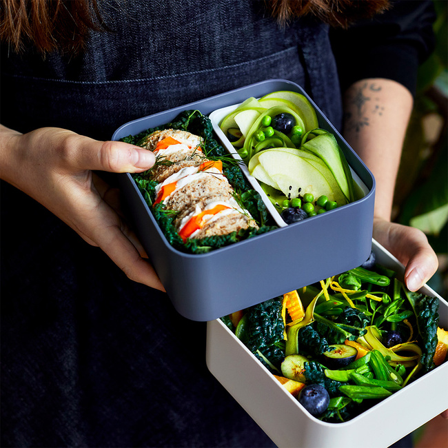 Monbento Square Lunchbox 1,7 L Blue Natural