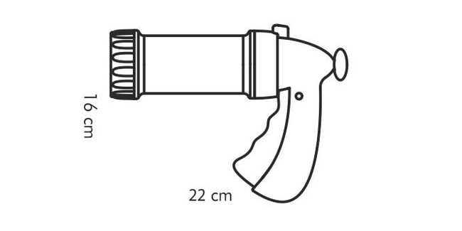 Praska do ciasta/dekorator Delicia - Tescoma