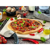 Noże do pizzy i kamień prostokątny ze stojakiem - GEFU