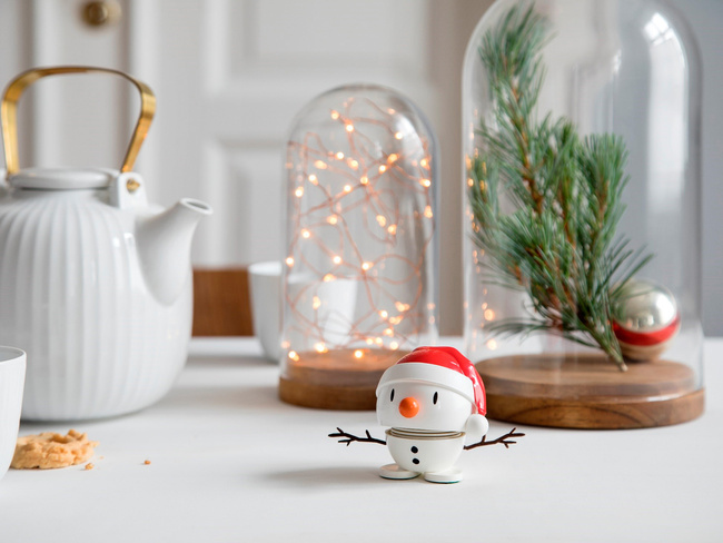 Figurka Hoptimist Santa Snowman S Biały 26190 - Hoptimist