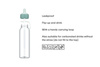 Butelka Flip-Up Campus 500 Ml Cool Blue 107452018300