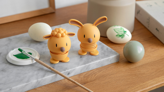 Figurka Hoptimist Soft Lambert S Mimosa żółta owieczka dekoracja wiosenna