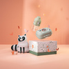 Monbento Lunchbox i Butelka dla Dzieci Gram Green Raccoon