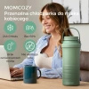 Przenośna chłodziarka do mleka matki Momcozy CM01, 650 ml, zielona