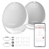 Momcozy M9 Podwójny Laktator Elektryczny Szary 150ml Zestaw do Odciągania Mleka