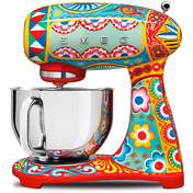 Smeg - Mikser, jednolity kolor, D&G SDA 50'S STYLE SMF03DGEU Edycja specjalna