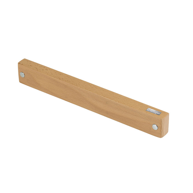 Magnetyczna listwa na noże Artelegno AL-49L z drewna bukowego, 50 cm