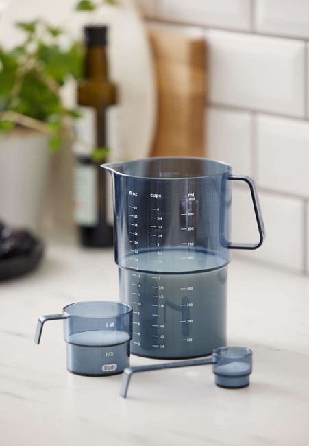 Kubek pomiarowy 100ml Mensura Dusty blue - Rosti