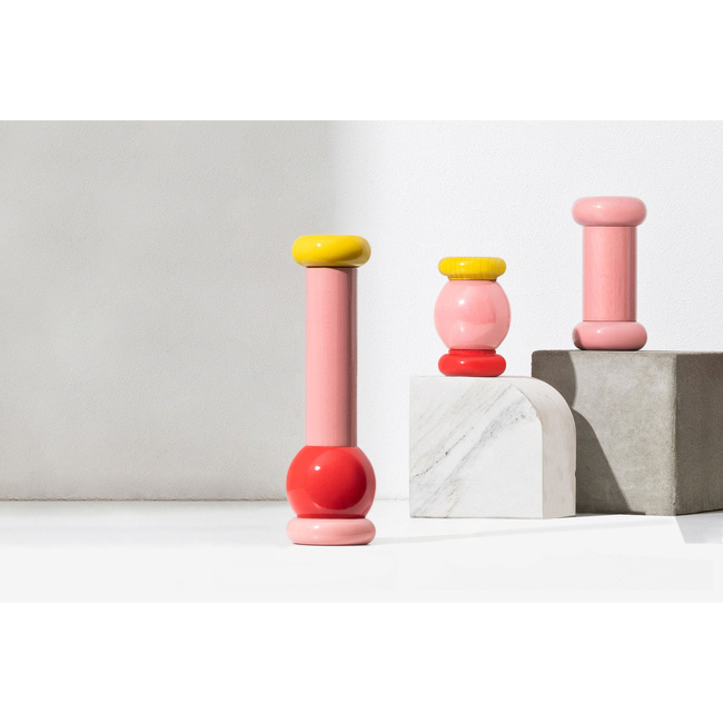 Młynek do przypraw Alessi 12 cm różowy
