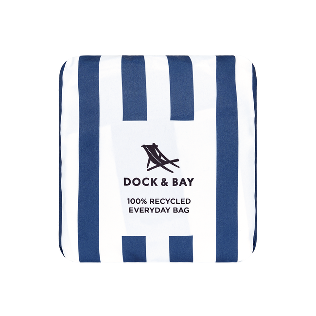 Torba na co dzień wielokrotnego użytku Whitsunday Blue M 39x19 cm Dock & Bay