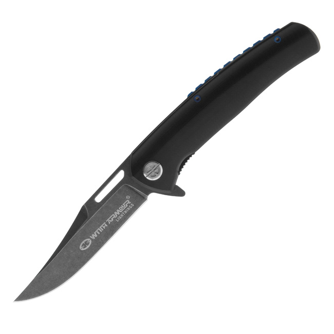 With Armour Nóż Składany DRO z Asystentem Otwierania, Stal D2 60HRC, Ostrze 9cm, Rękojeść G10