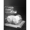 UNIVERSAL Zmywarka do zabudowy 45 cm Glassy Touch 3 kosze Flexi Aquastop D