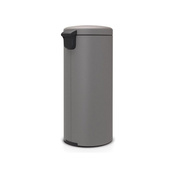 Kosz pedałowy NewIcon 30 l Mineral Concete Grey 119187 - Brabantia