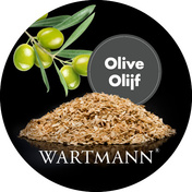 Zrębki do wędzenia Wartmann Oliwka 250 ml, granulacja 1 do 3 mm