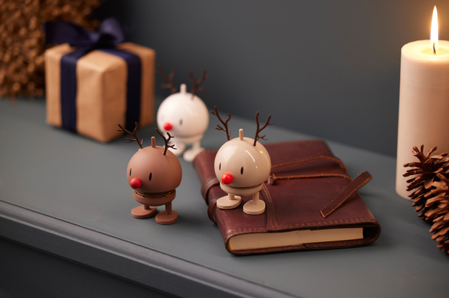 Figurka Hoptimist Reindeer Bumble S Biały - Hoptimist