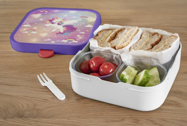 Lunchbox Campus Bento Large Unicorn Glow - Mepal