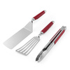 Kitchenaid zestaw do grilla szczypce + 2 łopatki Empire red.