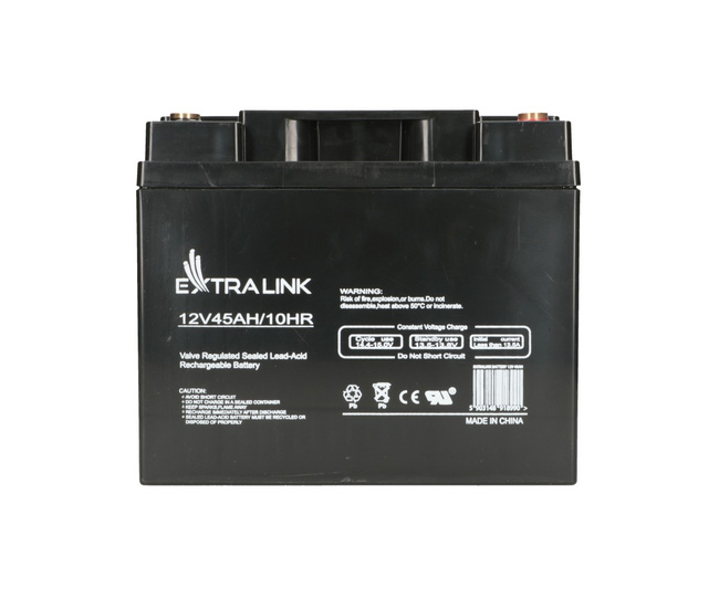Extralink Agm 12v 45ah | Akumulator | Bezobsługowy