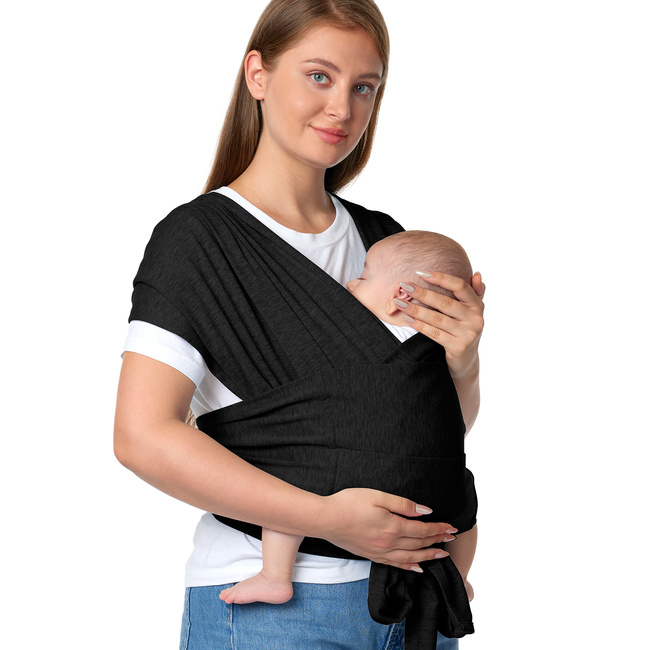 Momcozy Baby Wrap Carrier Czarny | Nosidełko |