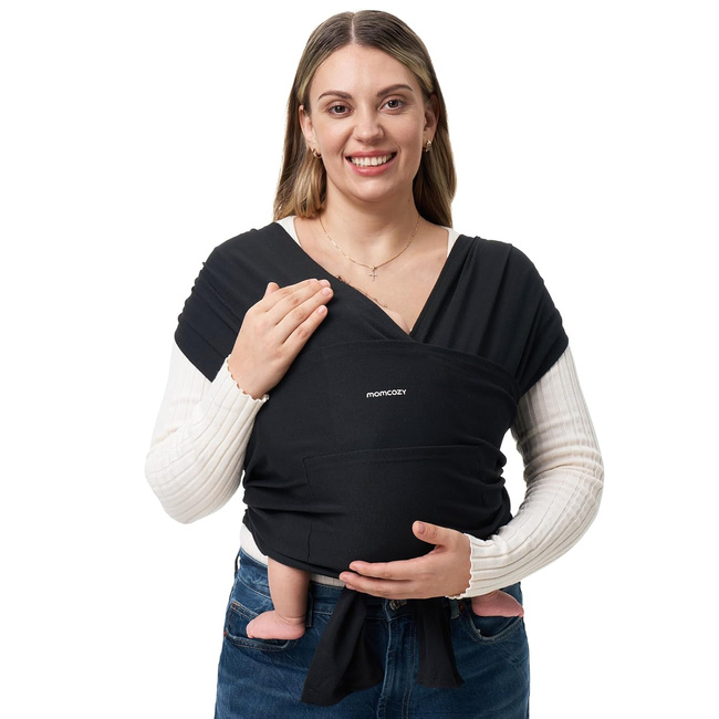 Momcozy Baby Wrap Carrier Czarny | Nosidełko |