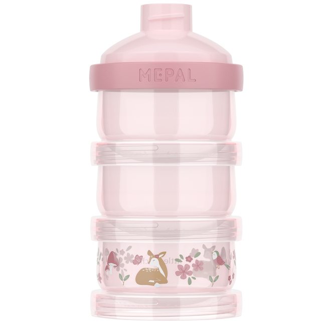 Pojemnik na mleko w proszku Mepal Mio Fairy Garden, 3 x 120 ml