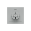 Lampka LED do gniazdka Avolt Lamp 1, szara Gotland Gray, ściemniana