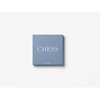 Szachy Printworks Classic Chess Dusty Blue, drewniane figury i plansza z akrylem