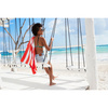 ręczniki plażowe szybkoschnące 160x90 cm Waikiki Coral L - Dock & Bay