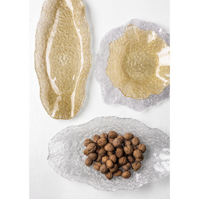 Patera 22 cm Transparentna Ivv