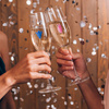 Znaczniki do kieliszków Vacu Vin Party People, 12 sztuk