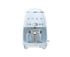 Smeg - Ekspres Przelewowy, Pastelowy Błękit 50's Style Dcf02Pbeu Pastelowy Błękit.
