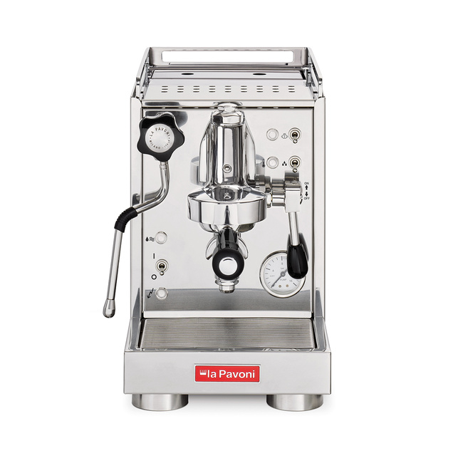 La pavoni - Półprofesjonalny ekspres do kawy Mini Cellini Lpsmcs01eu Stal nierdzewna.