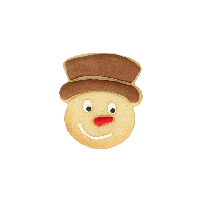 Foremka do wykrawania Głowa Bałwana 6 cm