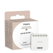 Aqara Dual Relay Module T2 - Podwójny Przekaźnik - Zigbee, Apple Homekit, Matter, Google Home, Alexa, Dcm-K01