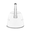 Smeg - Czajnik z jednotonowym gwizdkiem WKF01WH 50's Style - White