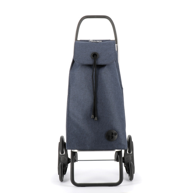 Torby na zakupy rolser i-max tweed 6 granatowy