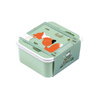 Lunchboxy dla dzieci Forest friends sage - A Little Lovely Company