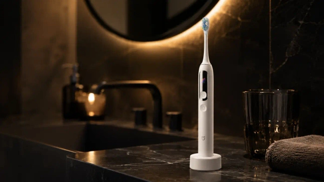 Szczoteczka elektryczna Xiaomi Mijia Smart Servo-Oscillation Toothbrush Pro, biała