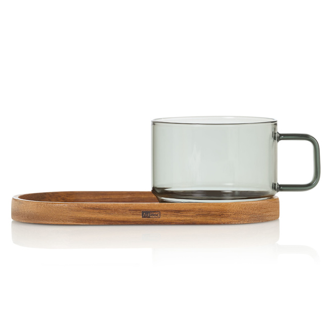 Zestaw Filiżanka Impact 300ml Z Podstawką Akacja - Adhoc