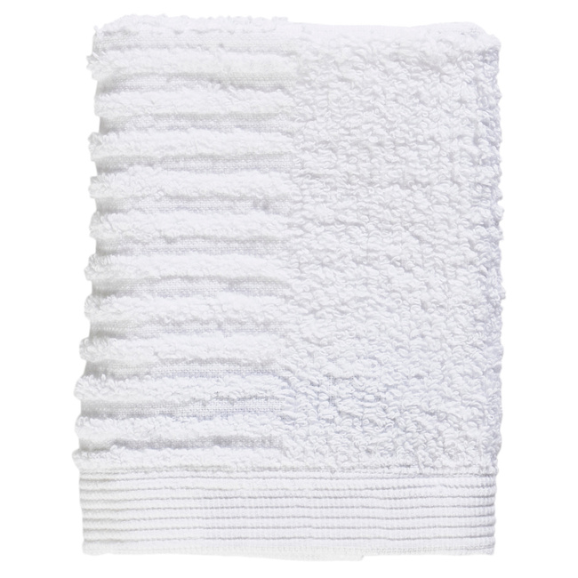 Ręcznik Do Twarzy 30 X 30 Cm Classic White 330489 - Zone Denmark