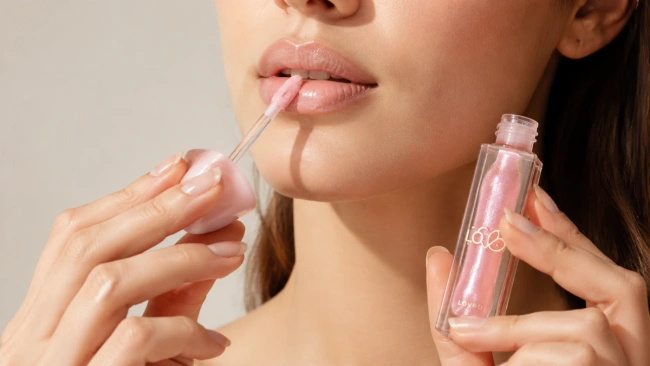 Błyszczyk do ust Lovro Bloomlight Lipgloss 03 Pearl Whisper, perłowy, z efektem chłodzenia