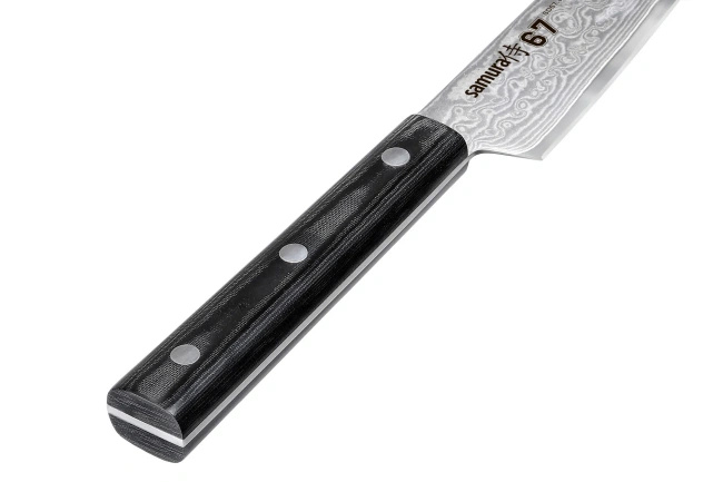 Nóż uniwersalny Samura Damascus 67, ostrze 15 cm, rękojeść z mikarty