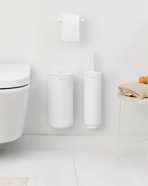 Zestaw Trzech Akcesoriów Toaletowych Mindset Fresh White 303920 - Brabantia