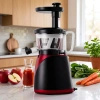 Wyciskarki wolnoobrotowe do soków Cooksense HD z funkcją mielenia - czerwono czarne