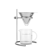 Bodum zaparzacz przelewowy do kawy z filtrem stałym Pour Over 500 ml chrome