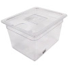 Pojemnik do sous vide Wartmann 12 l GN 1/2 w zestawie z pokrywą i otuliną termoizolacyjną