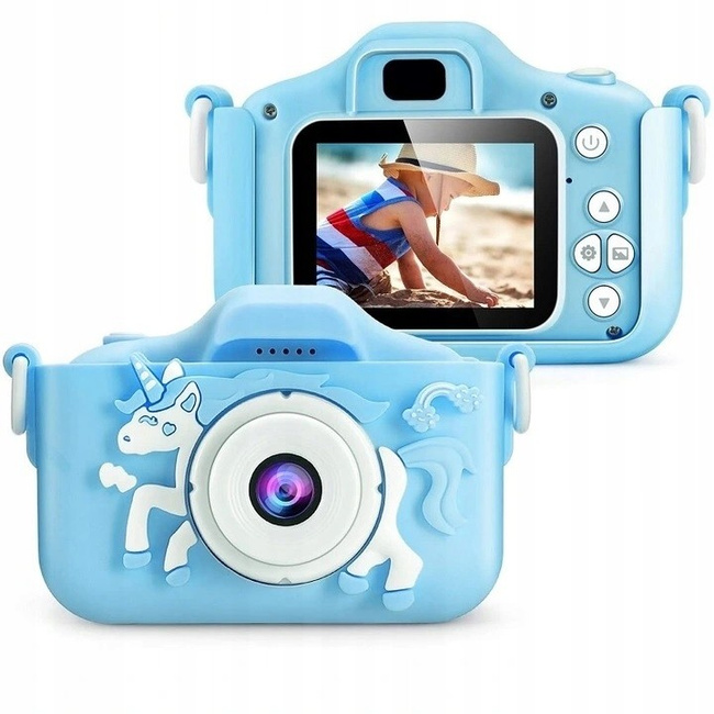 Aparat cyfrowy dla dzieci Extralink Kids Camera H29 Single, niebieski